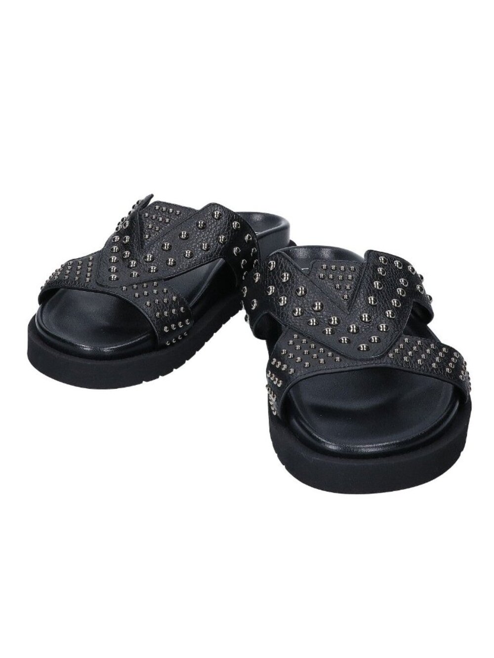Louis Vuitton LV Oasis Line Studded Leather Sandals